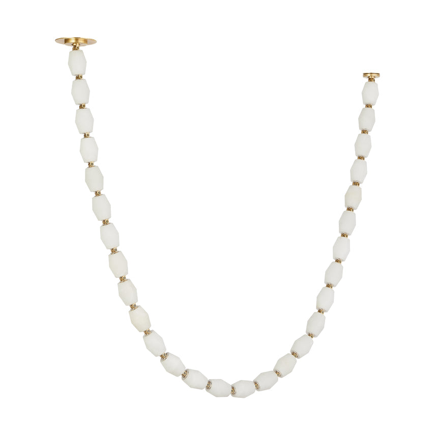 Collier 84 Alabaster LED Chandelier by Visual & Comfort & Co