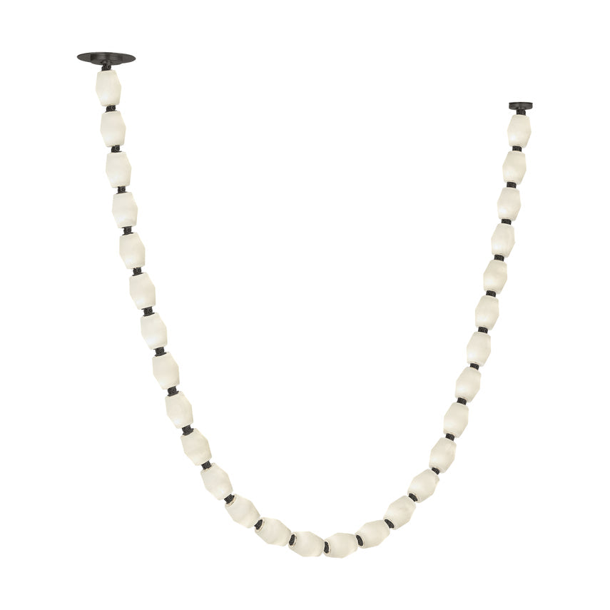 Collier 84 Alabaster LED Chandelier by Visual & Comfort & Co