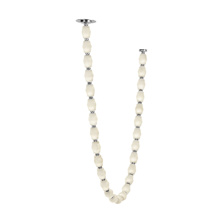 Collier 84 Alabaster LED Chandelier by Visual & Comfort & Co