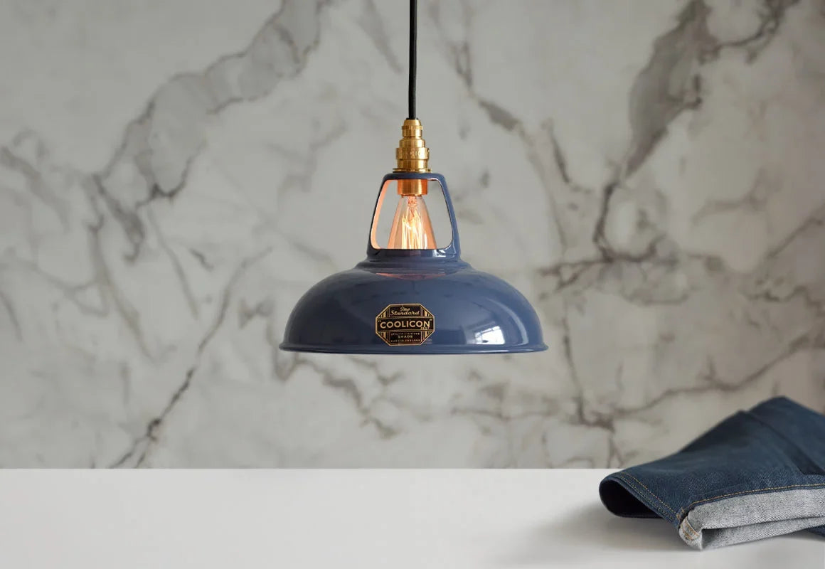 Coolicon Original Pendant light, selvedge vitreous enamel (photo 49)