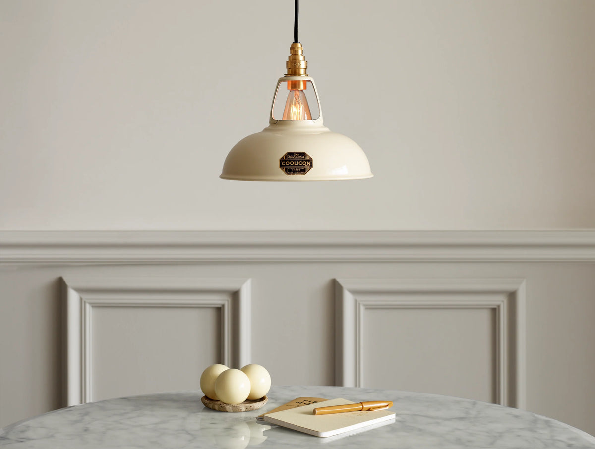 Coolicon Original Pendant light, classic cream vitreous enamel (photo 59)