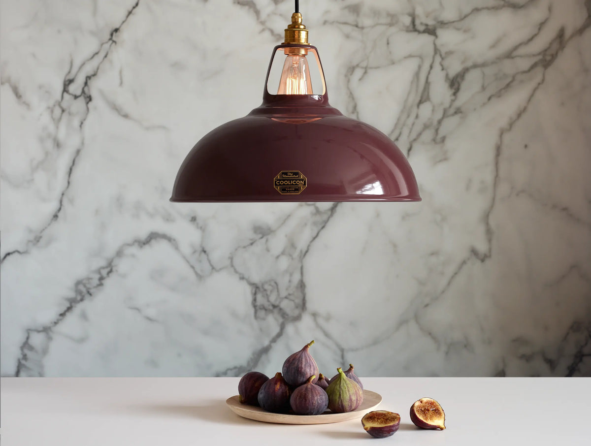 Coolicon Original Large Pendant light, metropolitan vitreous enamel (photo 52)