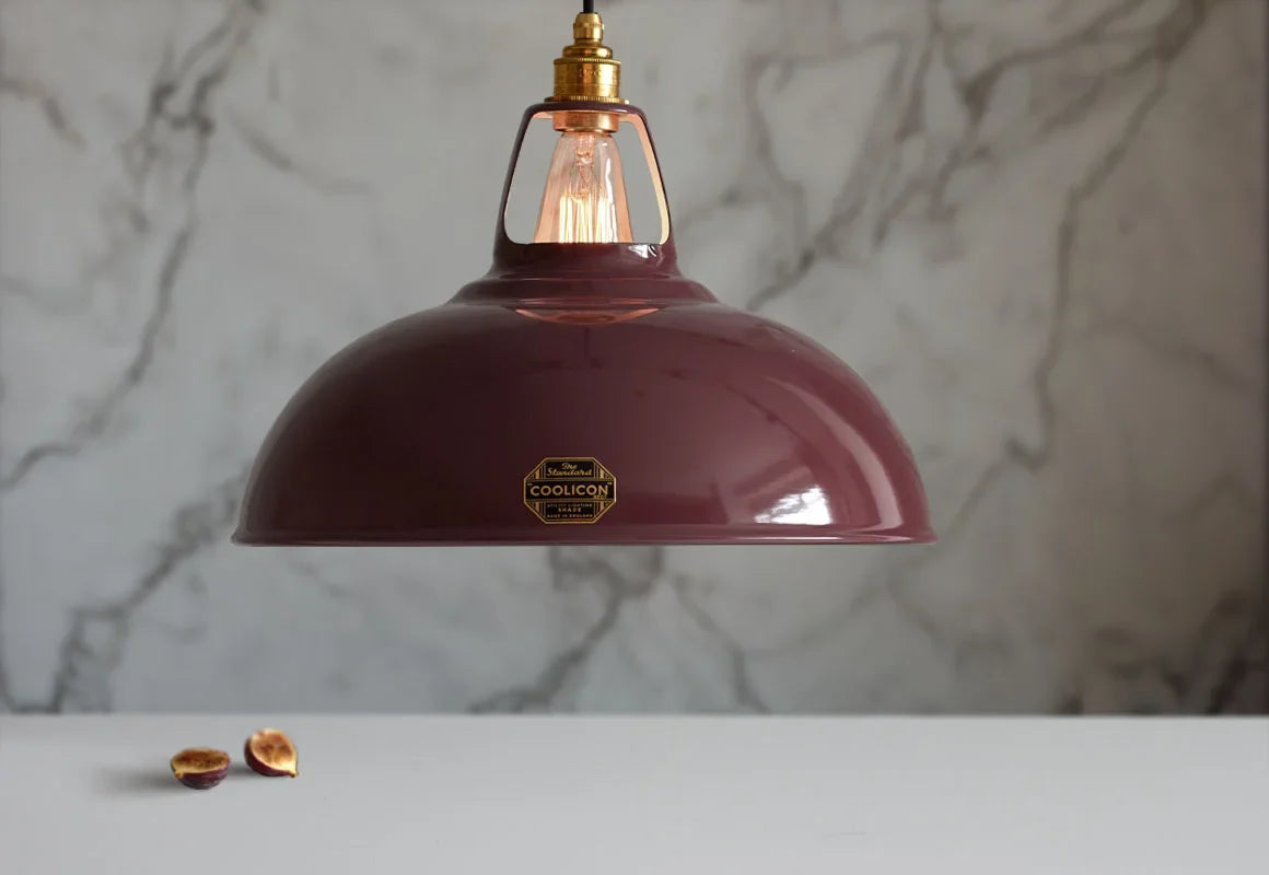 Coolicon Original Large Pendant light, metropolitan vitreous enamel (photo 51)
