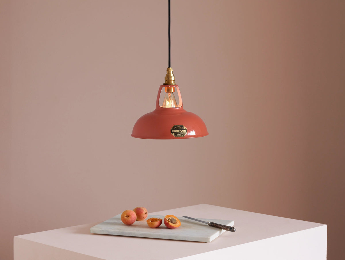 Coolicon Original Pendant light, terracotta vitreous enamel (photo 54)