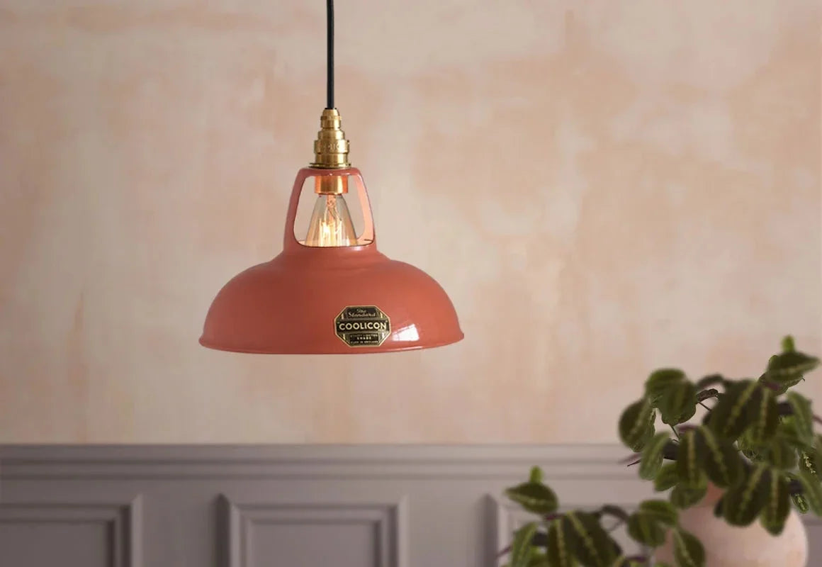 Coolicon Original Pendant light, terracotta vitreous enamel (photo 53)
