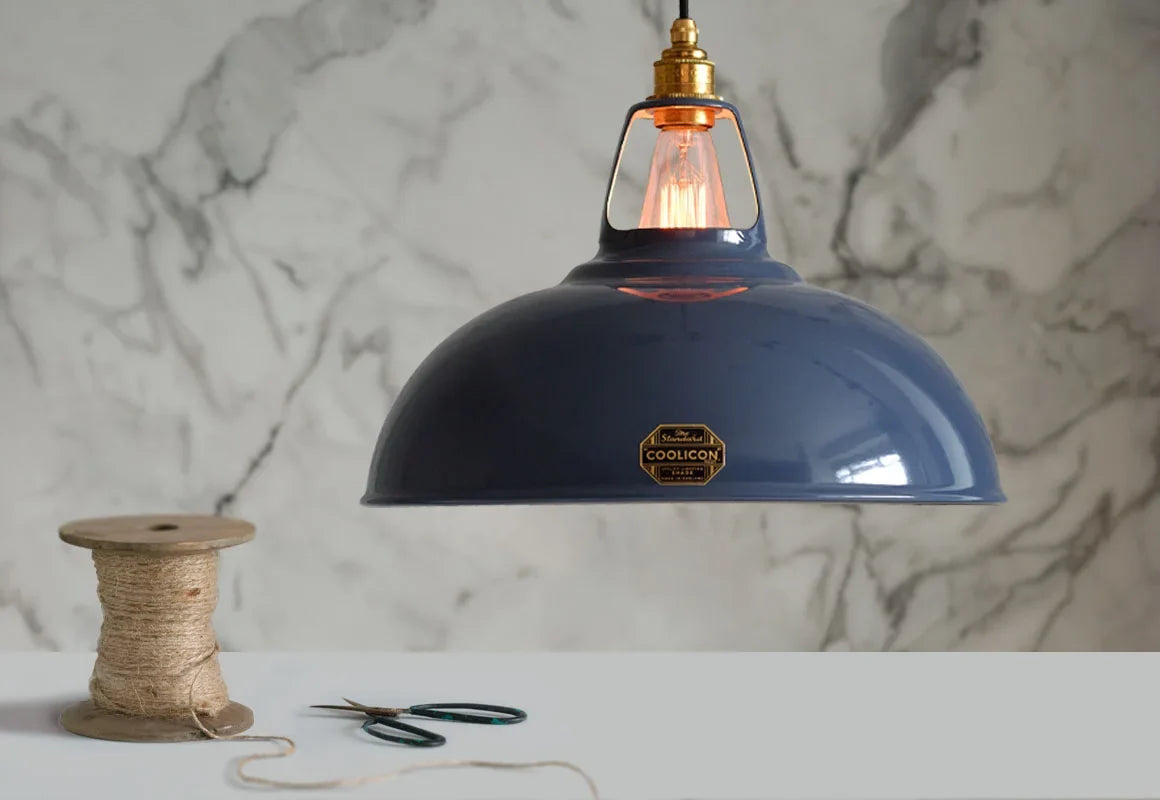 Coolicon Original Large Pendant light, selvedge vitreous enamel (photo 56)