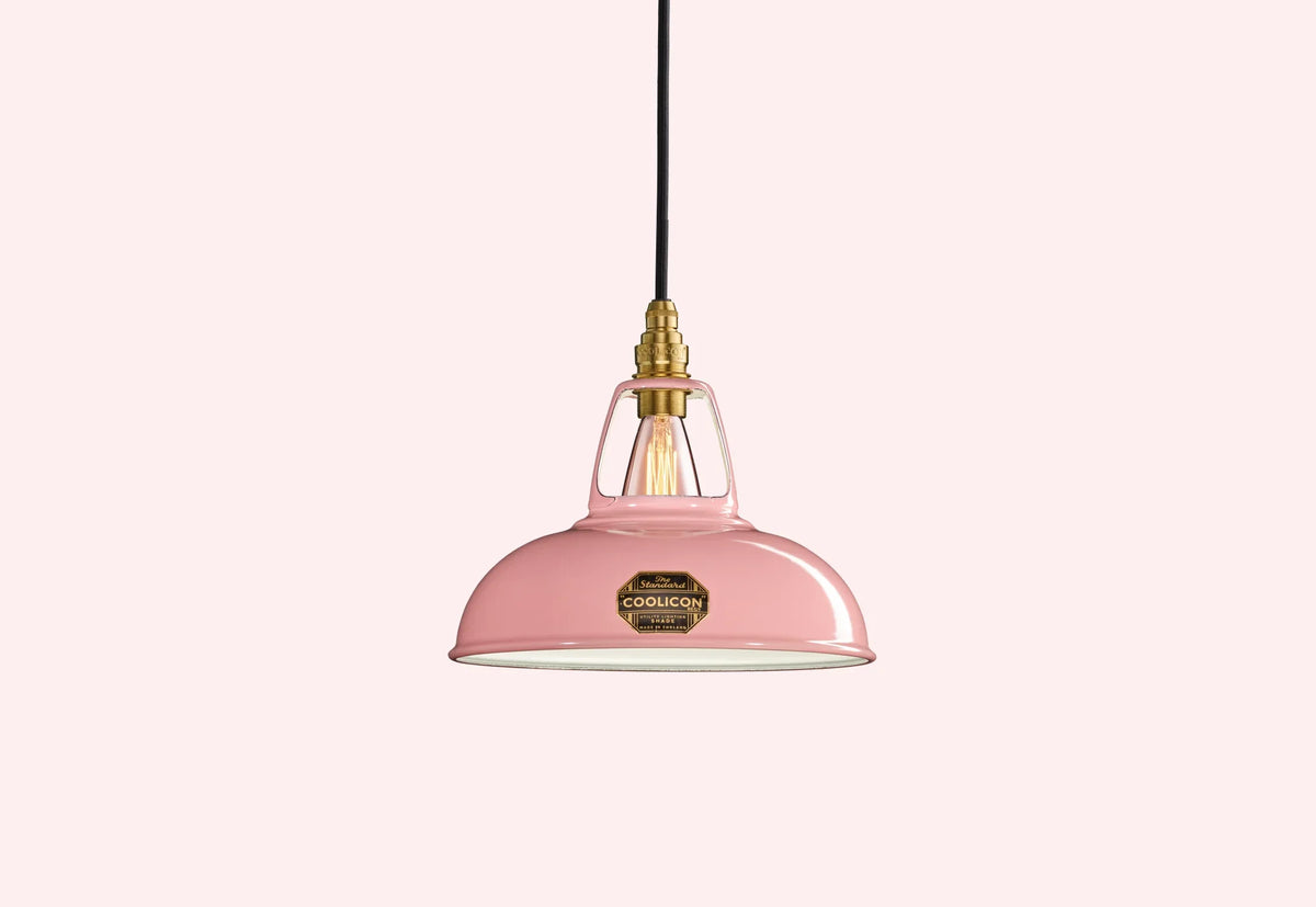 Coolicon Original Pendant light, powder pink vitreous enamel (photo 46)