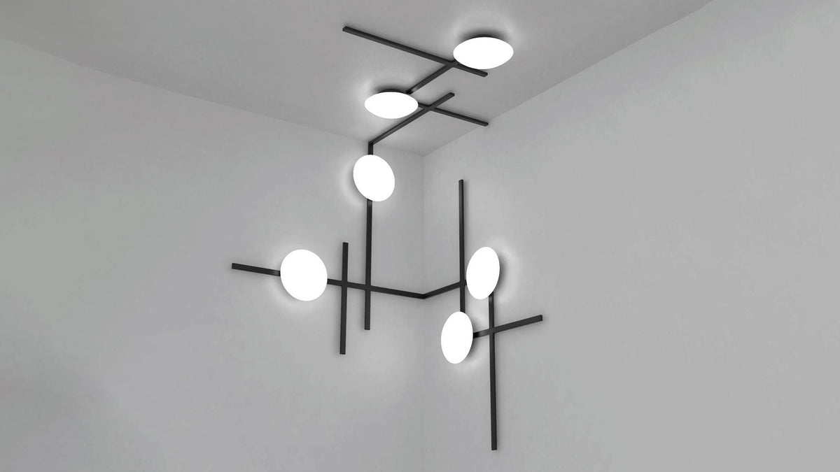 Crosshatch pendant lamp by Brad Ascalon