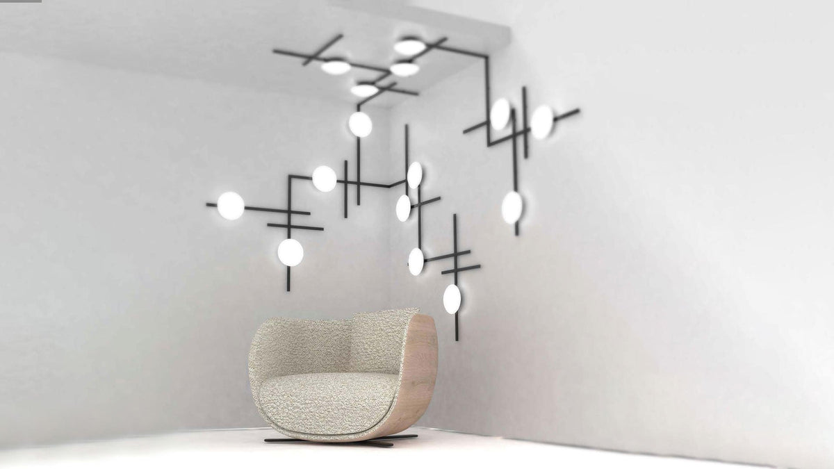 Crosshatch pendant lamp by Brad Ascalon