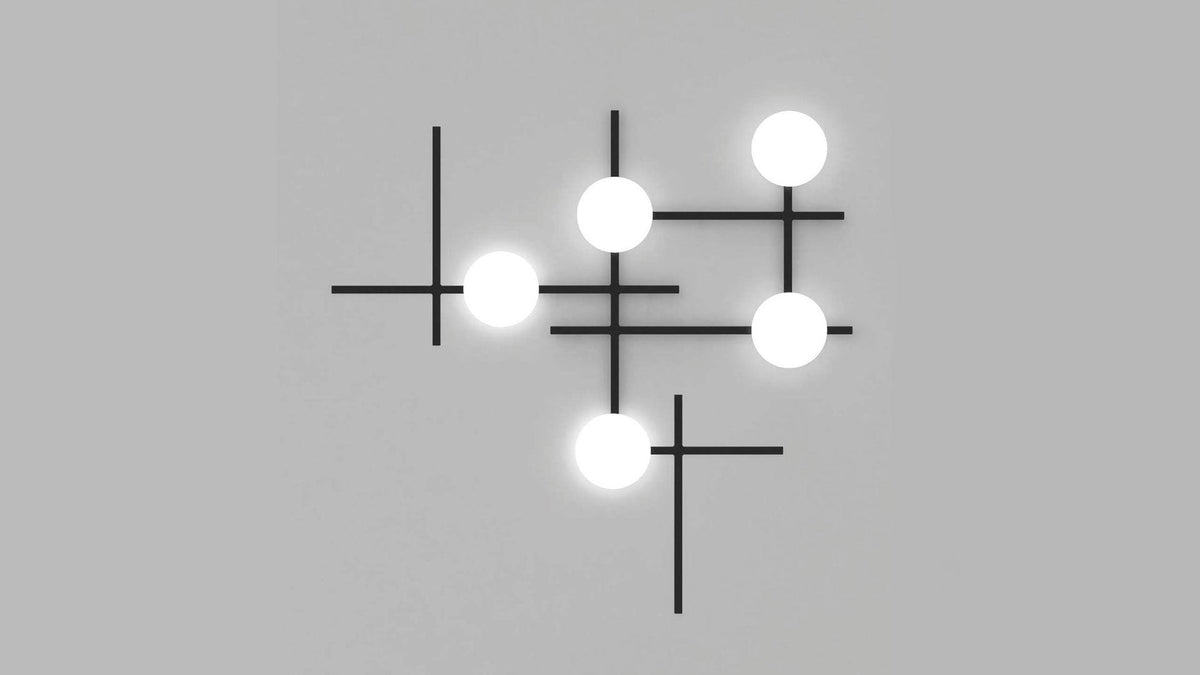 Crosshatch pendant lamp by Brad Ascalon
