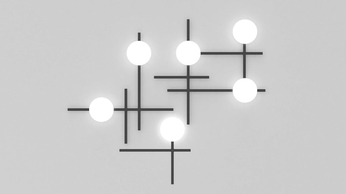 Crosshatch pendant lamp by Brad Ascalon