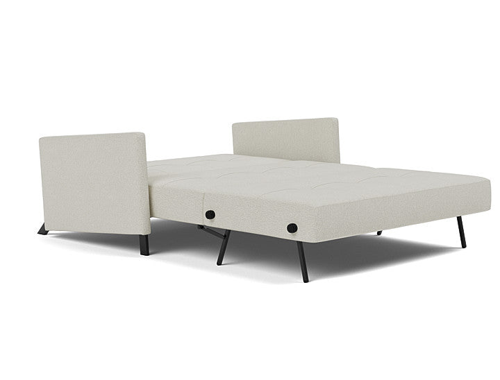 Contemporary full-size sofa bed in Mixed Dance Natural fabric