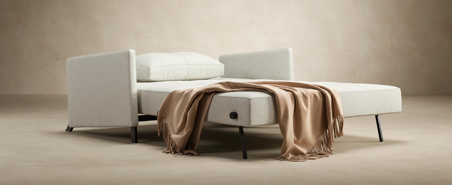 Innovation Living Cubed sleeper sofa for modern living spaces