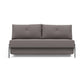 Cubed Queen Sofa Bed With Aluminum Legs 95-744029 Innovation Living USA