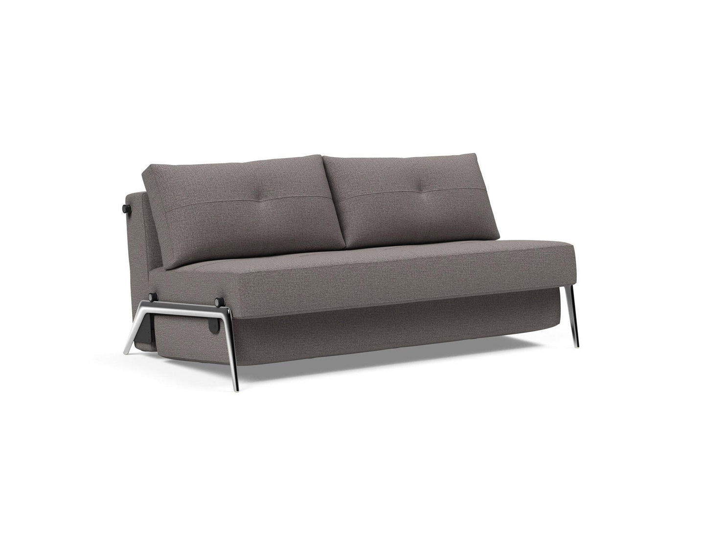 Cubed Queen Sofa Bed With Aluminum Legs 95-744029 Innovation Living USA