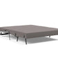 Cubed Queen Sofa Bed With Aluminum Legs 95-744029 Innovation Living USA