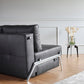 Cubed Queen Sofa Bed With Aluminum Legs 95-744029 Innovation Living USA