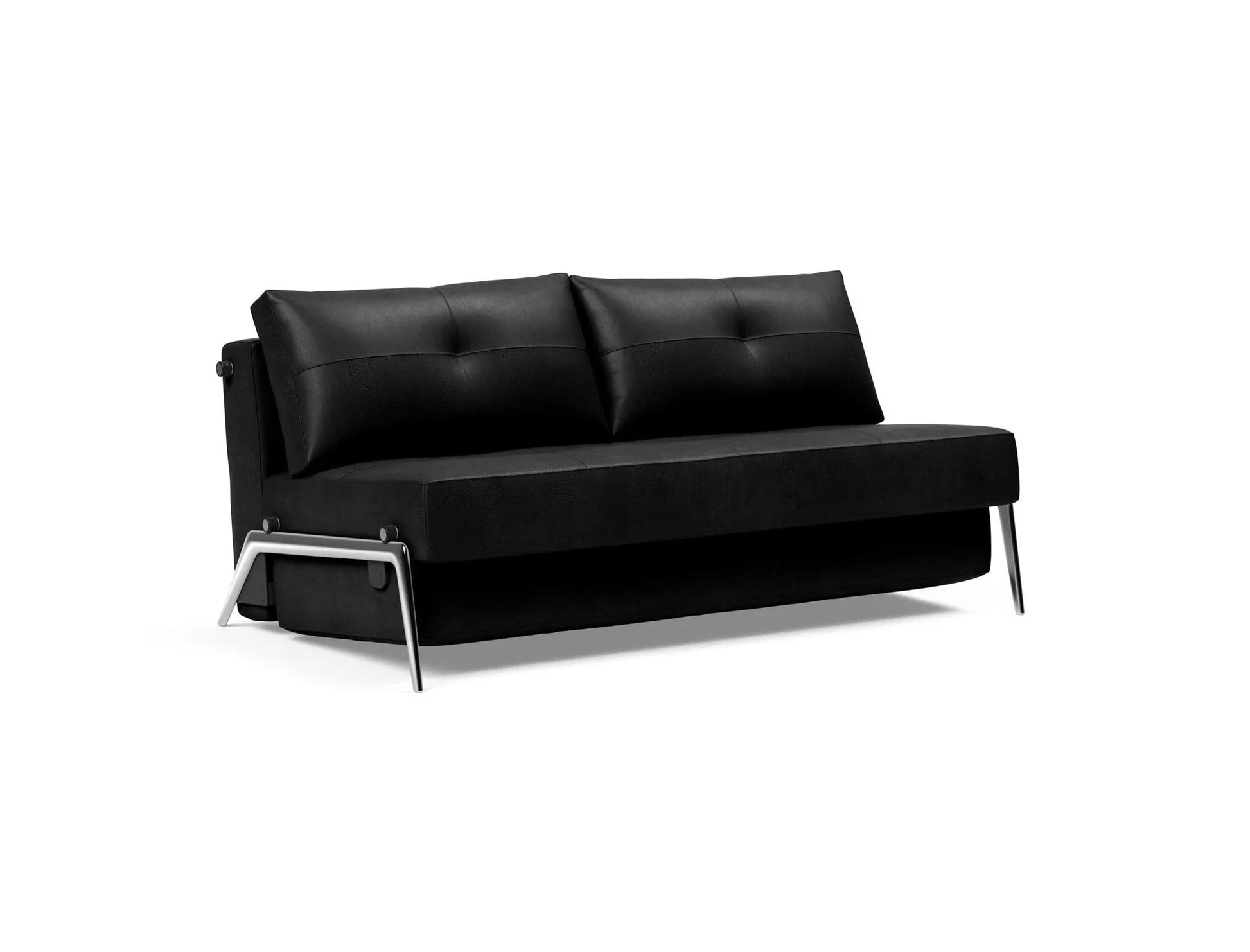 Cubed Queen Sofa Bed With Aluminum Legs 95-744029 Innovation Living USA