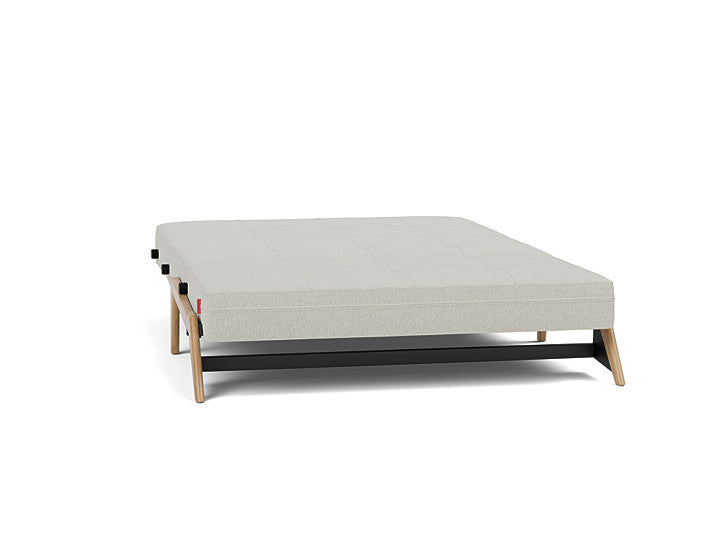 Contemporary sleeper sofa in 527 Mixed Dance Natural for living rooms, guest rooms and home offices