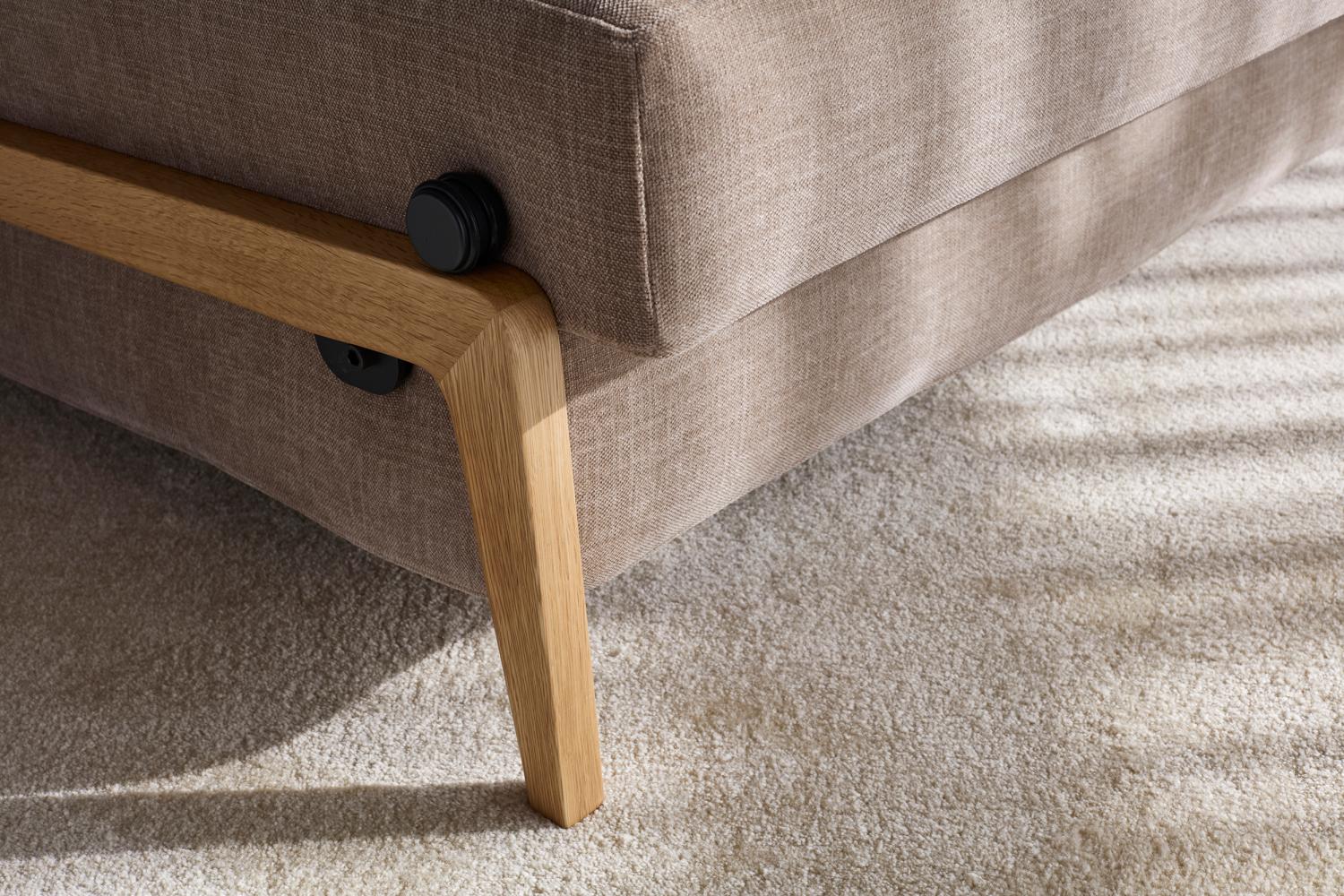 Scandinavian sofa bed for multifunctional rooms