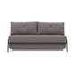 Cubed Queen Sofa Bed With Chrome Legs 95-744029 Innovation Living USA