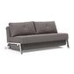 Cubed Queen Sofa Bed With Chrome Legs 95-744029 Innovation Living USA