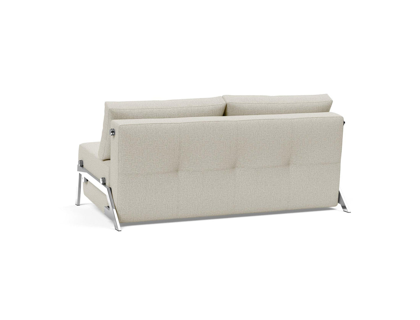 Cubed Queen Sofa Bed With Chrome Legs 95-744029 Innovation Living USA