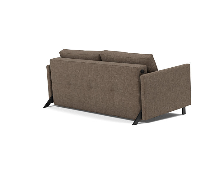 Innovation Living sleeper sofa with 411 Esina Cedar Brown upholstery