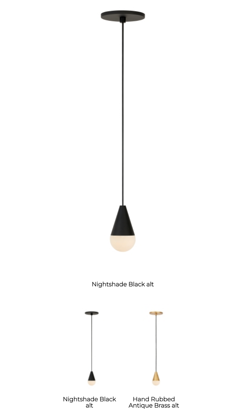 Cupola Alabaster LED Pendant Light by Visual & Comfort & Co