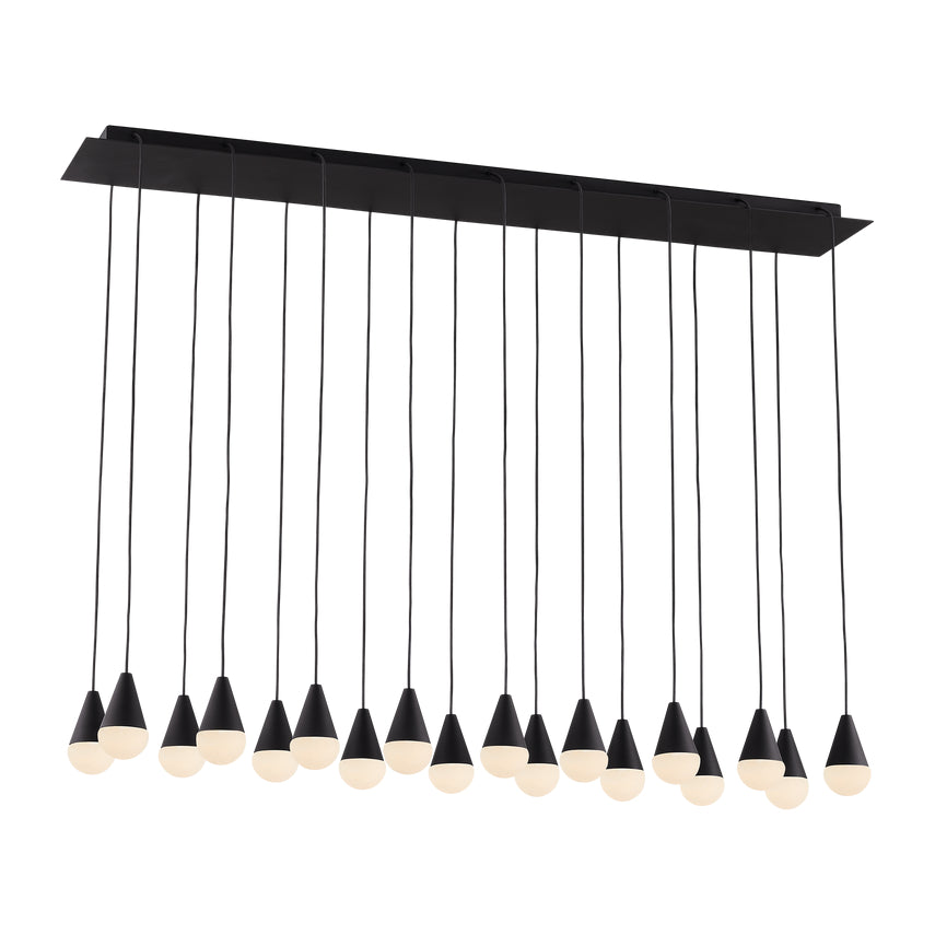 Cupola Slch51630 Alabaster Dining Chandelier by Visual & Comfort & Co