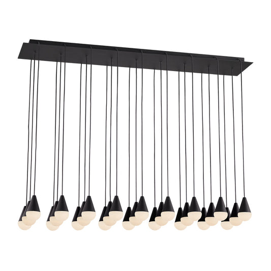 Commercial Luxury Alabaster 27 Light Chandelier by Visual & Comfort & Co