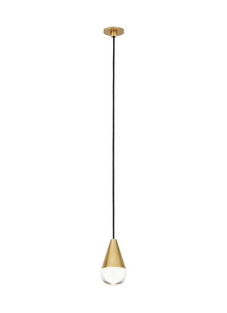 Cupola 1 Light LED Pendant Crystal by Visual & Comfort & Co