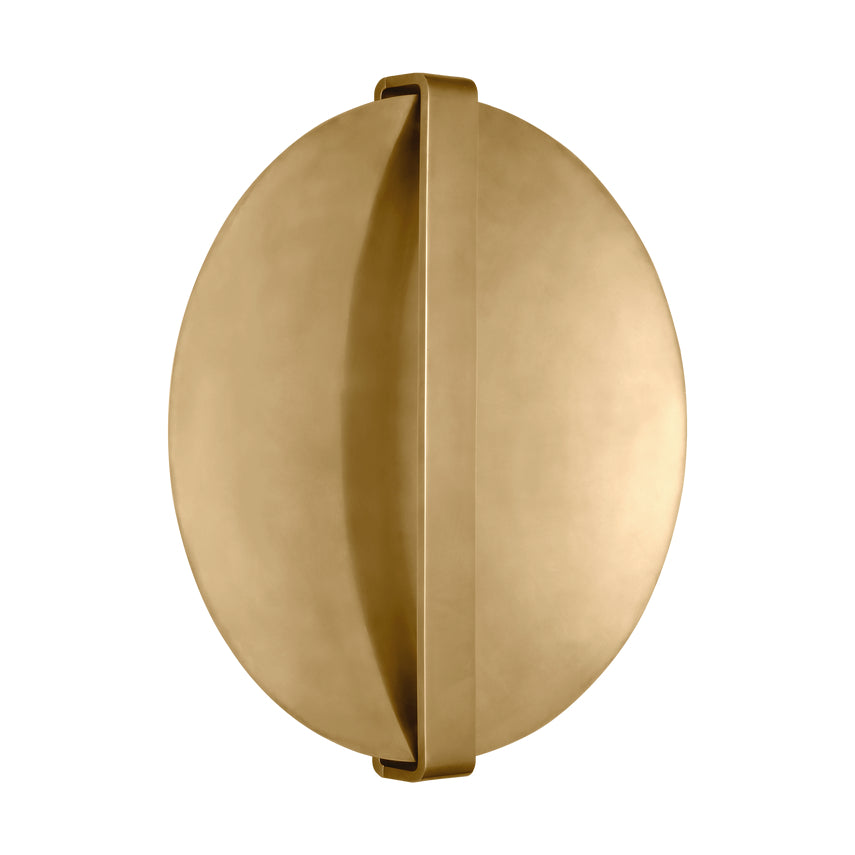 Cymbal Indirect LED Brass Sconce by Visual & Comfort & Co
