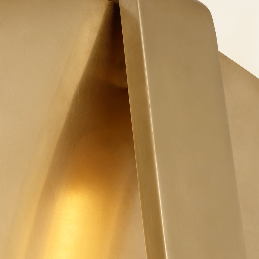 Cymbal Indirect LED Brass Sconce by Visual & Comfort & Co