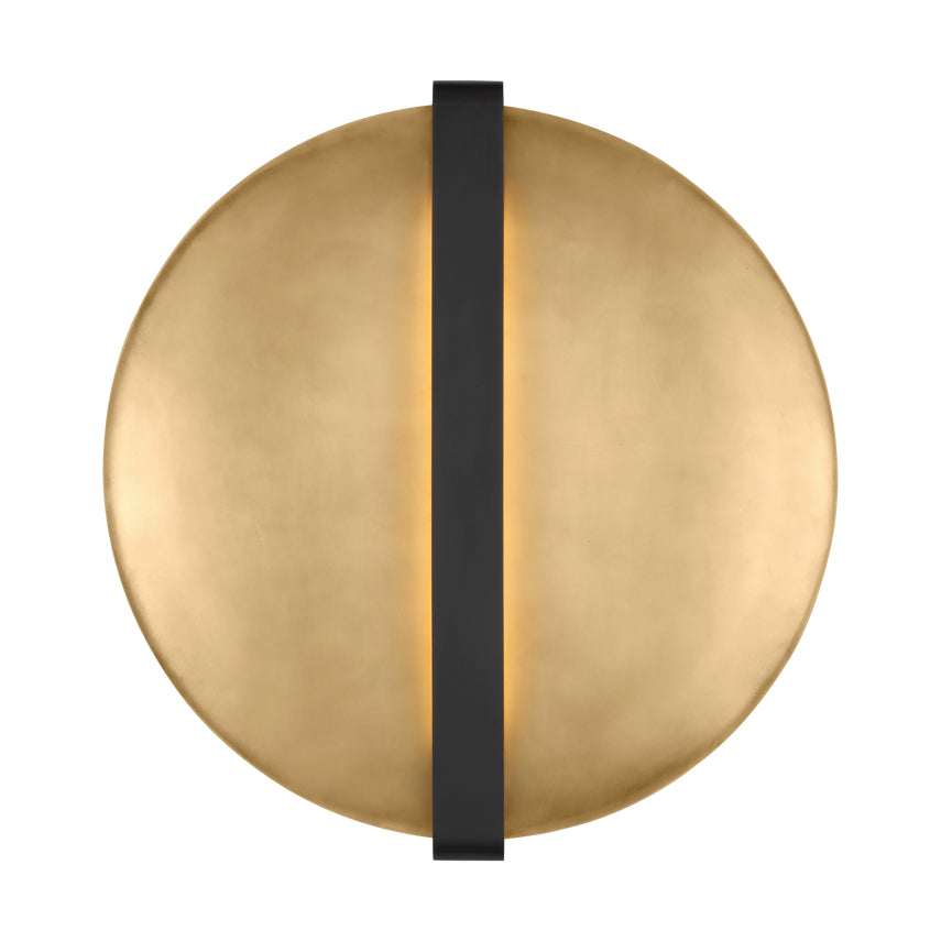 Cymbal Indirect LED Brass Sconce by Visual & Comfort & Co