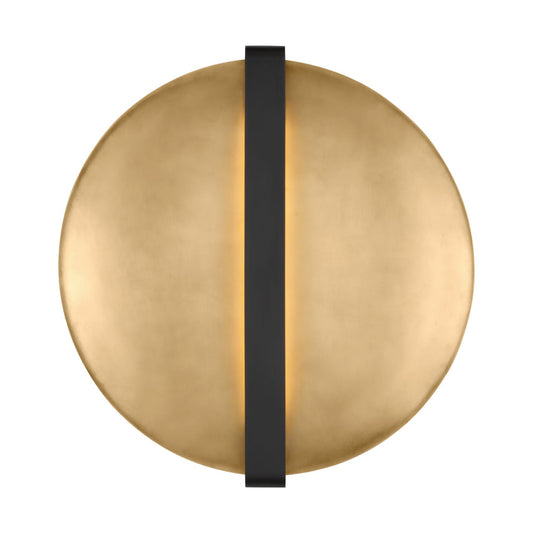 Cymbal Indirect LED Brass Sconce by Visual & Comfort & Co