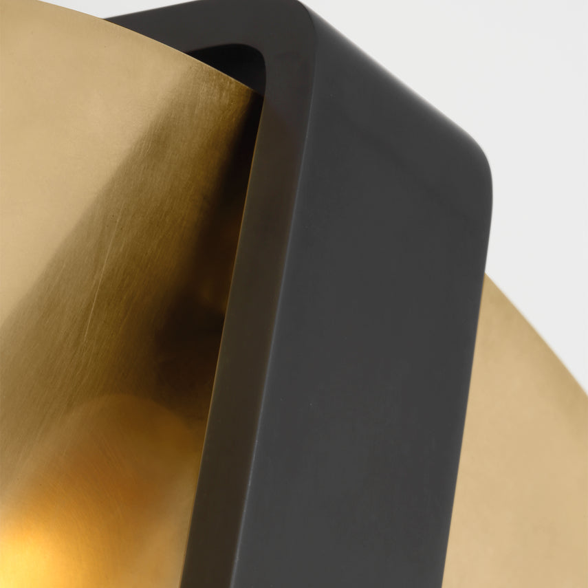 Cymbal Indirect LED Brass Sconce by Visual & Comfort & Co