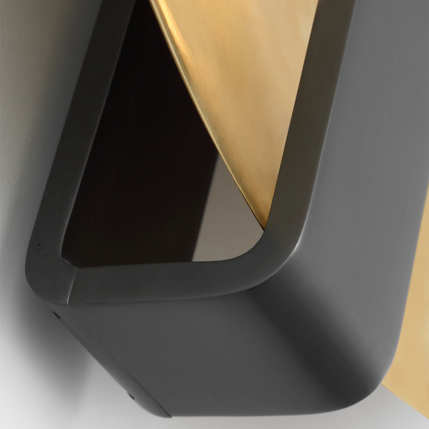 Cymbal Indirect LED Brass Sconce by Visual & Comfort & Co