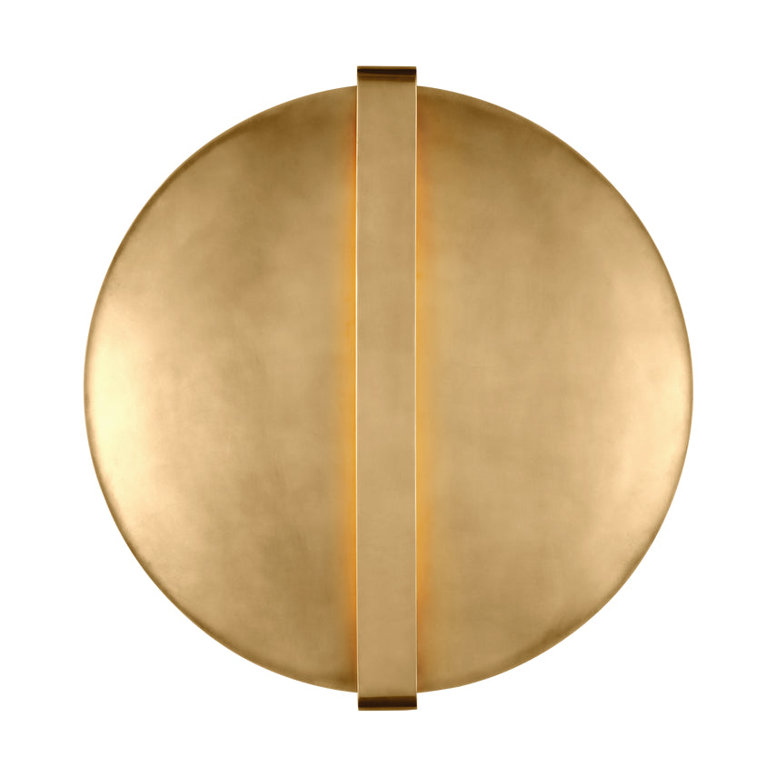 Cymbal Indirect LED Brass Sconce by Visual & Comfort & Co