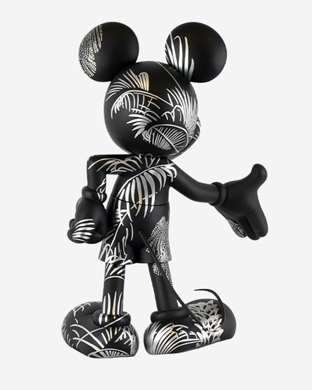 Leblon Delienne Star Style Mickey by Martyn Lawrence Bullard sculpture in Black & Grey, 12 inch – view 5