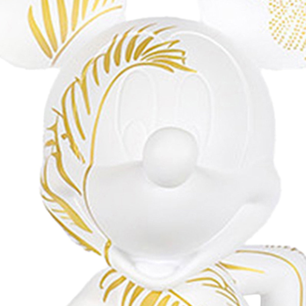 Leblon Delienne Star Style Mickey by Martyn Lawrence Bullard sculpture in White & Gold, 12 inch – view 7