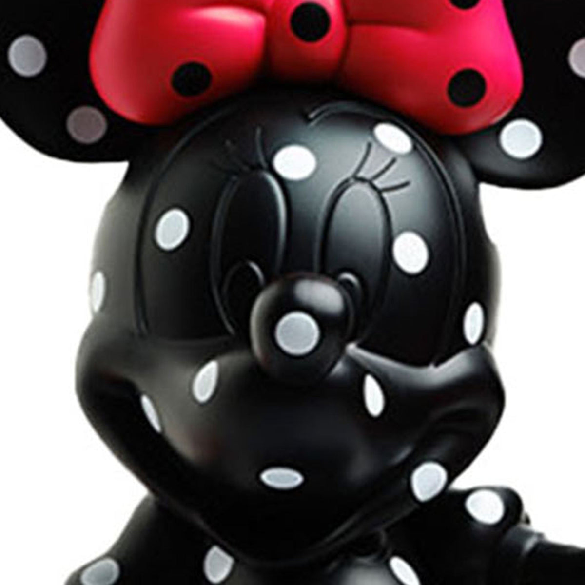 Leblon Delienne Minnie by Chantal Thomass sculpture in Matt Black & Red polka dots, 12 inch – view 7