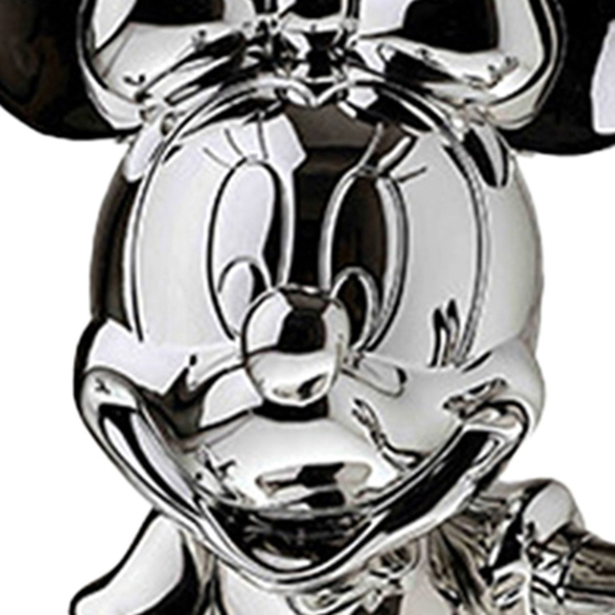 Leblon Delienne Minnie Welcome sculpture in Chromed Silver, 12 inch – view 5