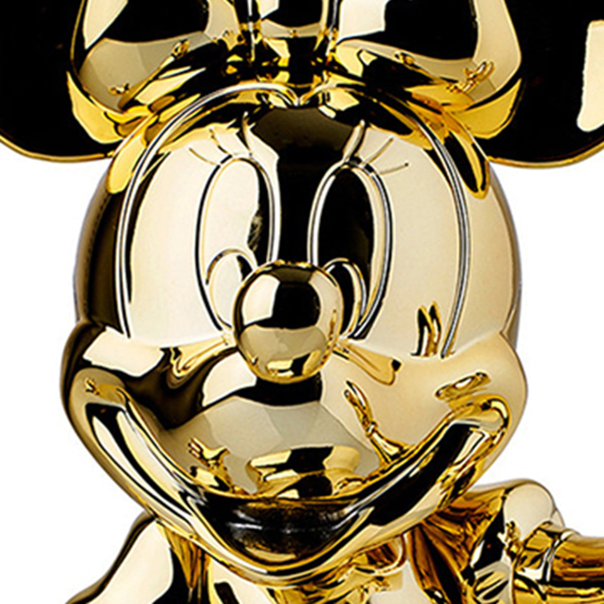 Leblon Delienne Minnie Welcome sculpture in Chromed Gold, 12 inch – view 6