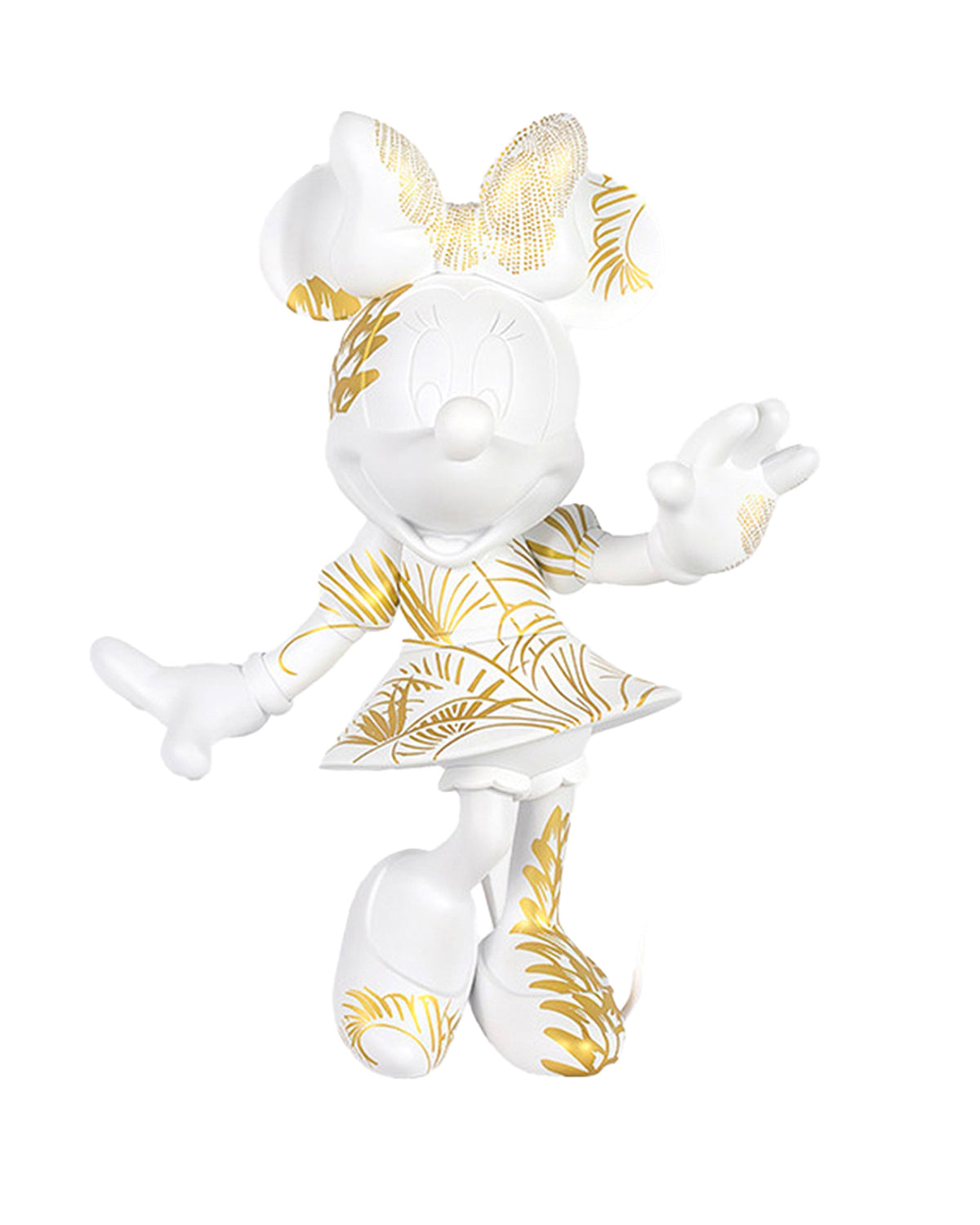 Leblon Delienne Star Style Minnie by Martyn Lawrence Bullard sculpture in White & Gold, 12 inch – view 2