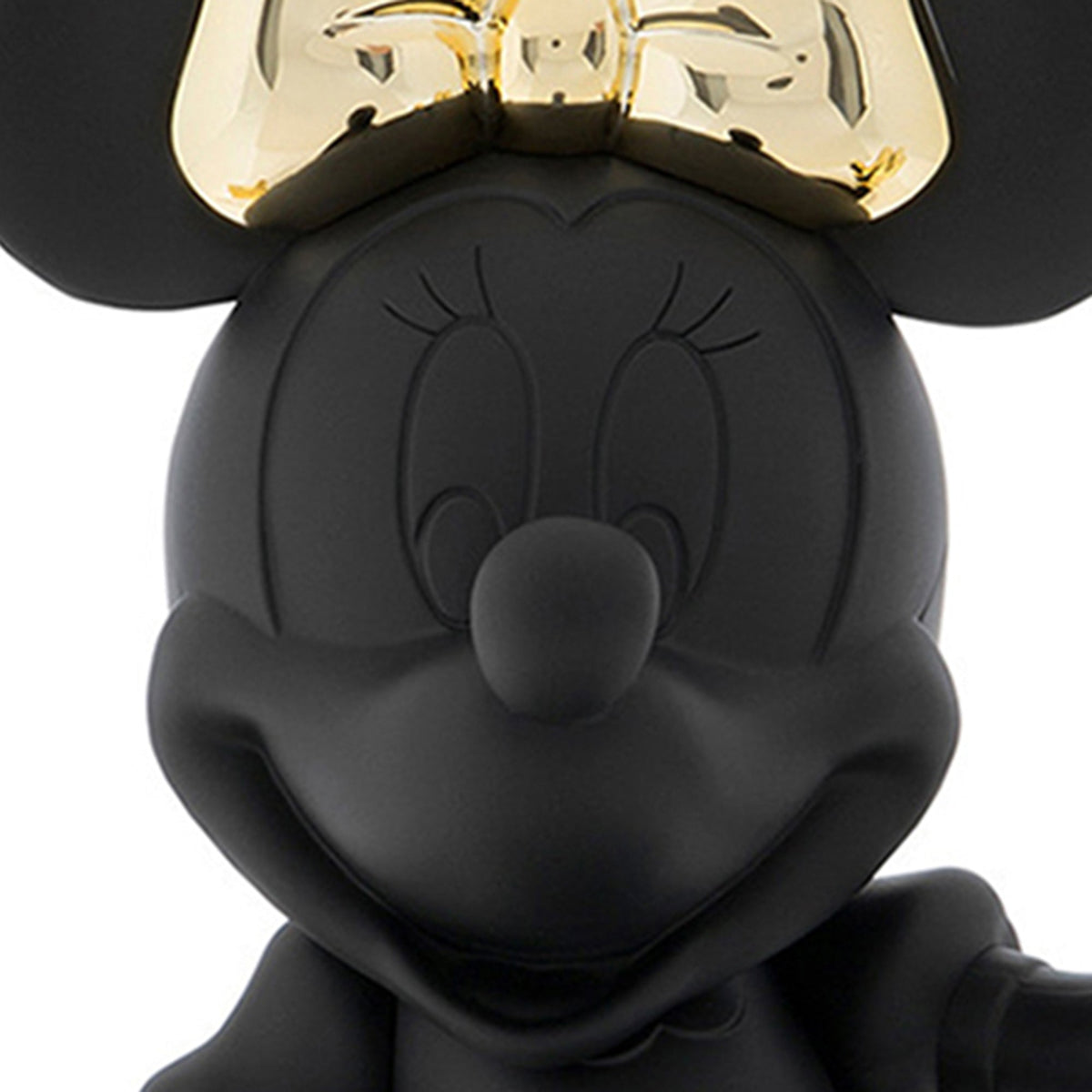Leblon Delienne Minnie Welcome sculpture in Black & Gold, 12 inch – view 5