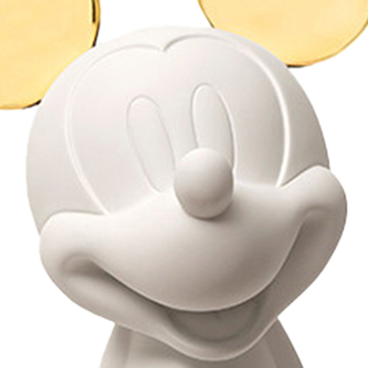 Leblon Delienne Mickey Take 2 by Kelly Hoppen sculpture in White & Gold, 19 inch – view 5