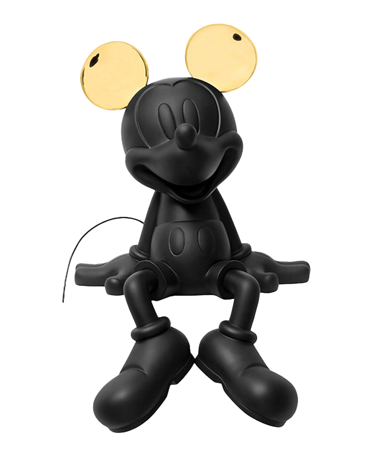 Leblon Delienne Mickey Take 2 by Kelly Hoppen sculpture in Black & Gold, 19 inch – view 2