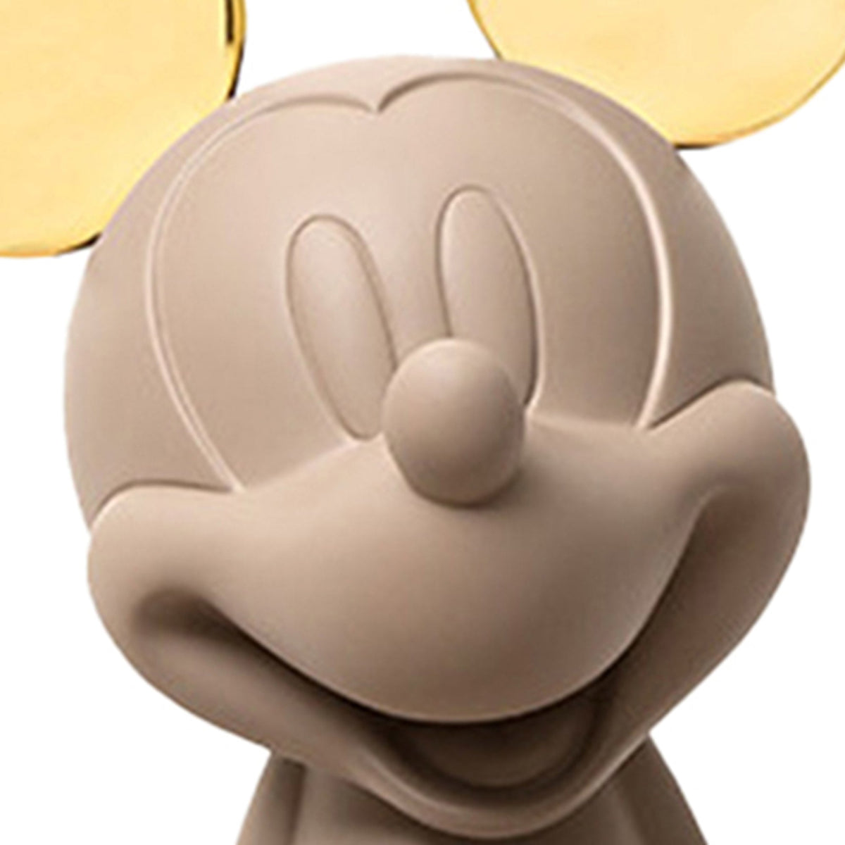 Leblon Delienne Mickey Take 2 by Kelly Hoppen sculpture in Taupe & Gold, 19 inch – view 5