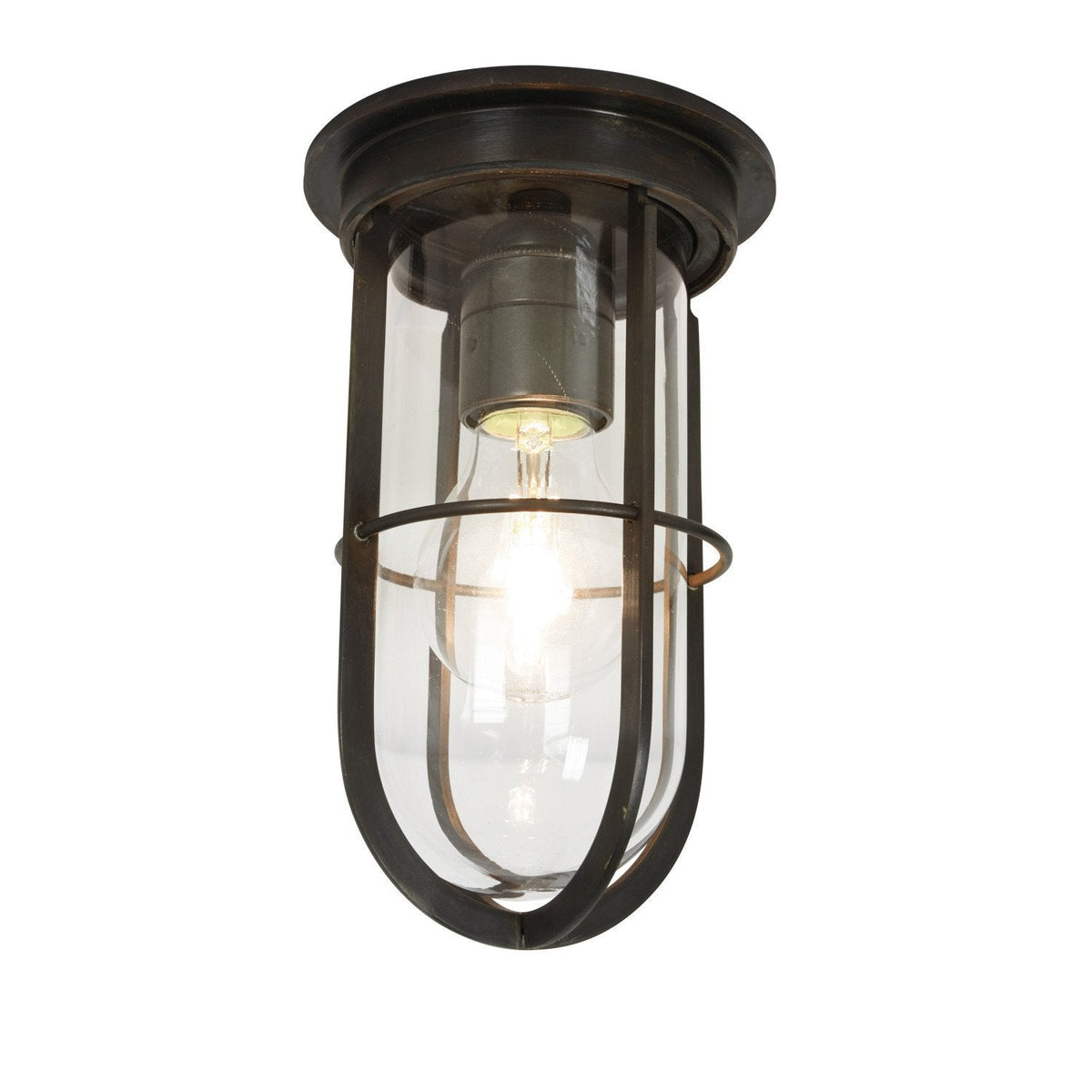 Weatherproof Ship’s Companionway Light with Guard by Original BTC (photo 1)